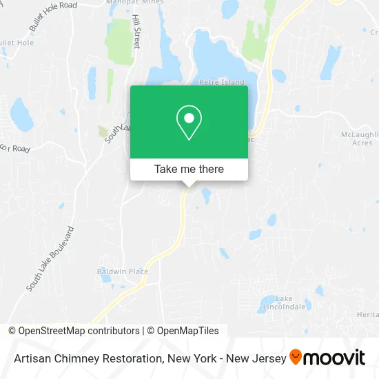 Artisan Chimney Restoration map