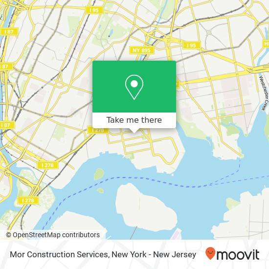 Mapa de Mor Construction Services