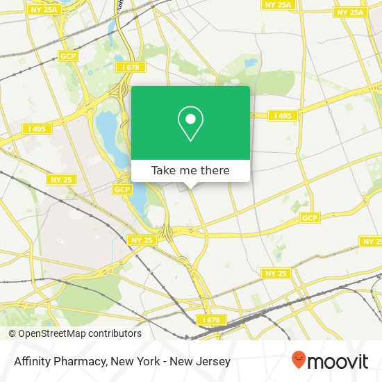 Affinity Pharmacy map