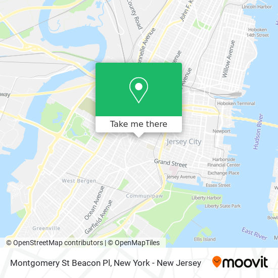 Mapa de Montgomery St Beacon Pl