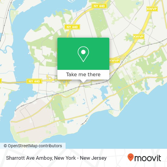 Sharrott Ave Amboy map