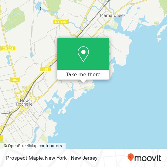 Mapa de Prospect Maple