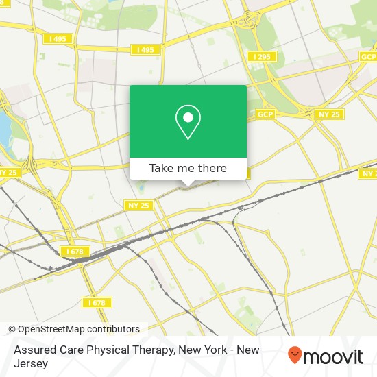 Mapa de Assured Care Physical Therapy