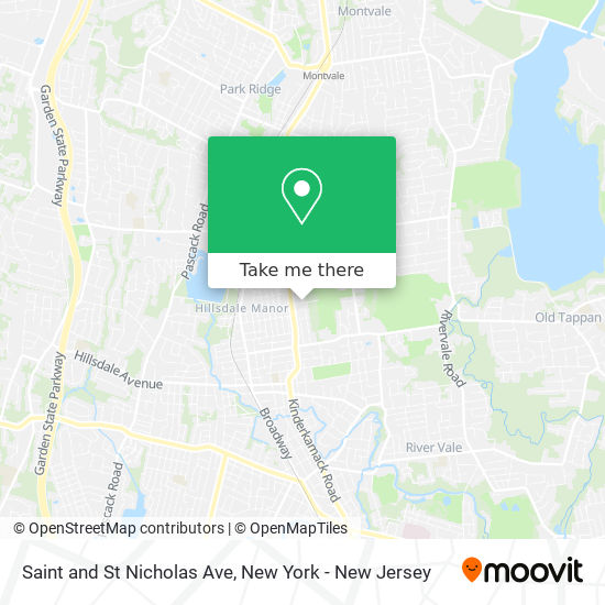 Mapa de Saint and St Nicholas Ave