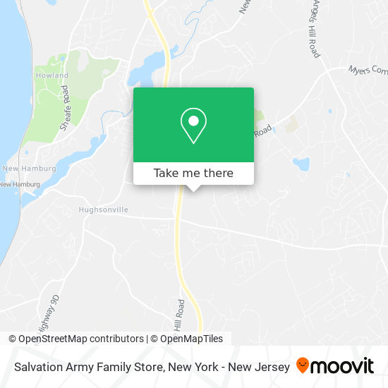 Salvation Army Family Store map