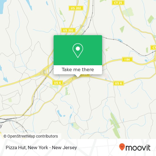 Mapa de Pizza Hut