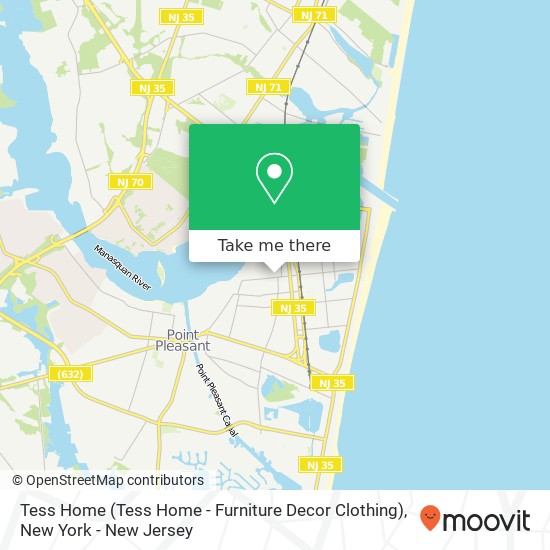 Tess Home (Tess Home - Furniture Decor Clothing) map