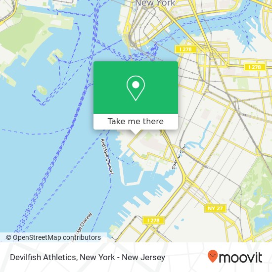 Mapa de Devilfish Athletics