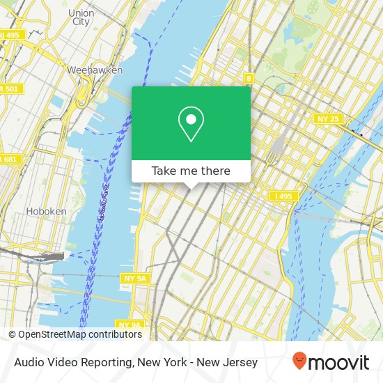 Audio Video Reporting map