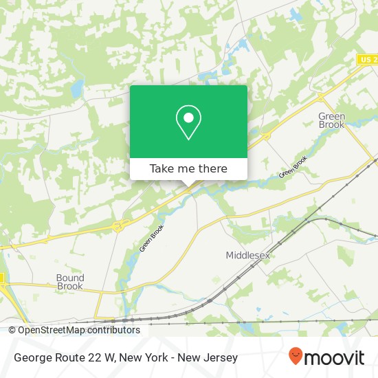 Mapa de George Route 22 W