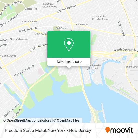 Freedom Scrap Metal map