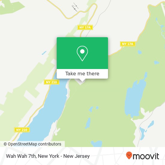 Mapa de Wah Wah 7th, Greenwood Lake, NY 10925