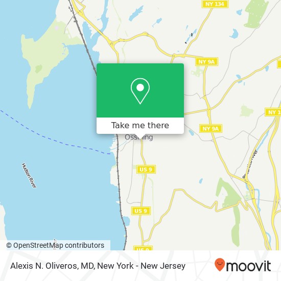Mapa de Alexis N. Oliveros, MD