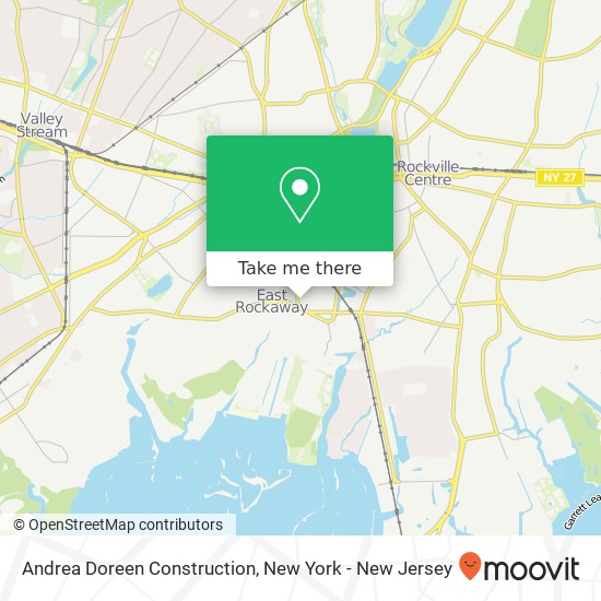 Andrea Doreen Construction map