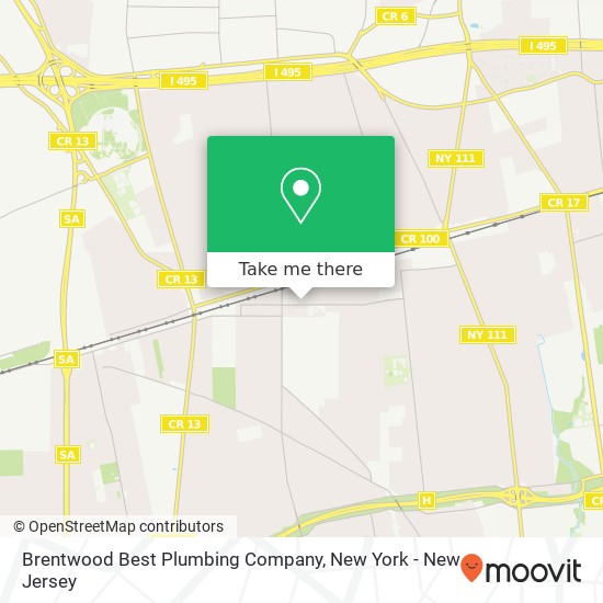 Mapa de Brentwood Best Plumbing Company