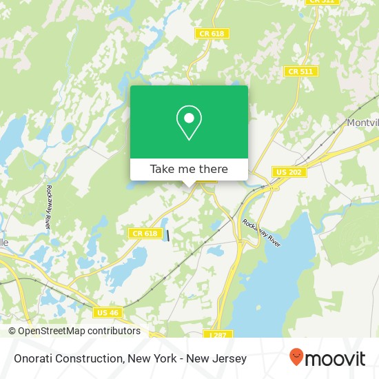 Onorati Construction map