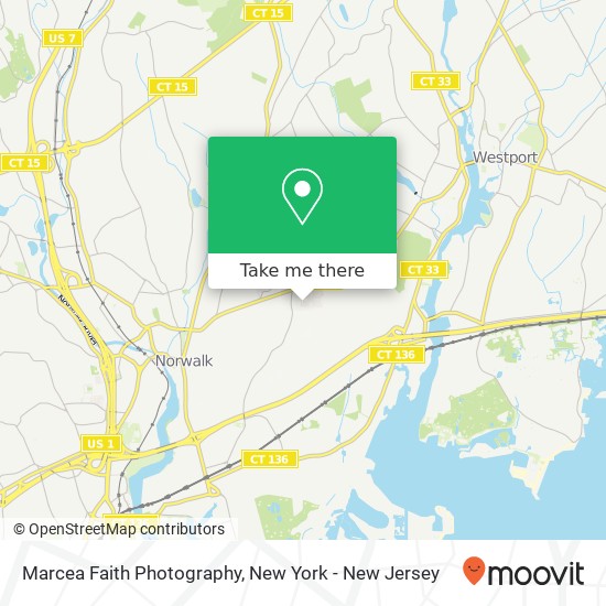 Marcea Faith Photography map