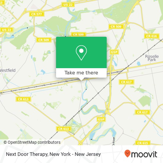 Next Door Therapy map