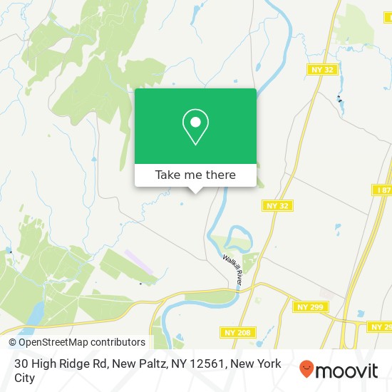 30 High Ridge Rd, New Paltz, NY 12561 map