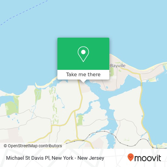 Michael St Davis Pl map