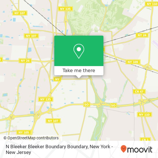 Mapa de N Bleeker Bleeker Boundary Boundary