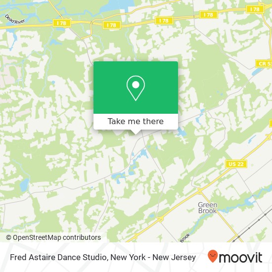 Fred Astaire Dance Studio map