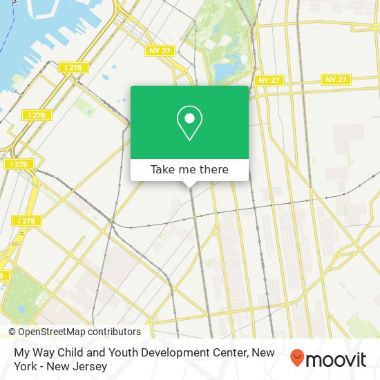 Mapa de My Way Child and Youth Development Center