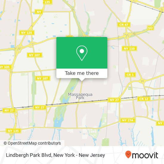 Mapa de Lindbergh Park Blvd