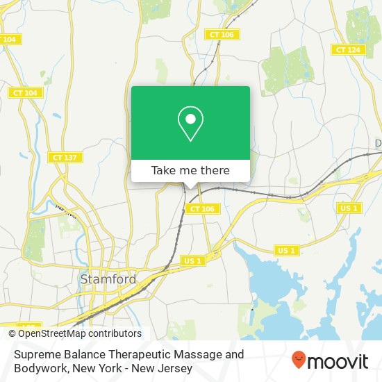 Mapa de Supreme Balance Therapeutic Massage and Bodywork