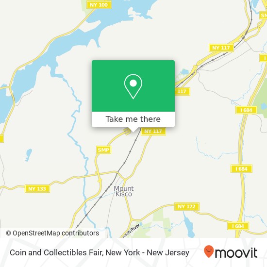 Mapa de Coin and Collectibles Fair