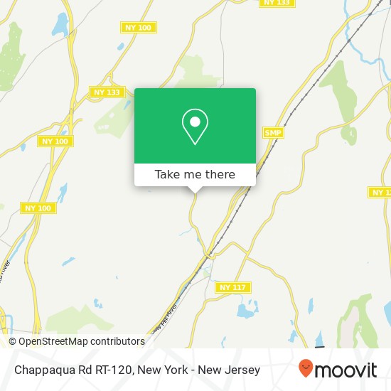 Mapa de Chappaqua Rd RT-120