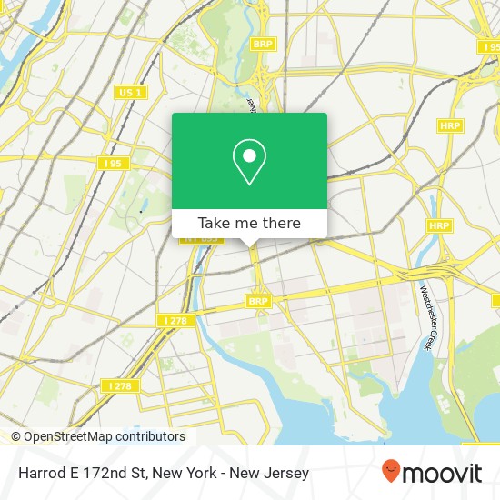Mapa de Harrod E 172nd St