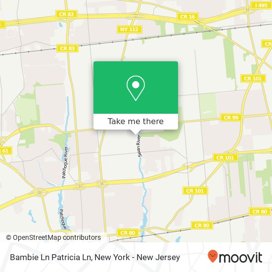 Mapa de Bambie Ln Patricia Ln