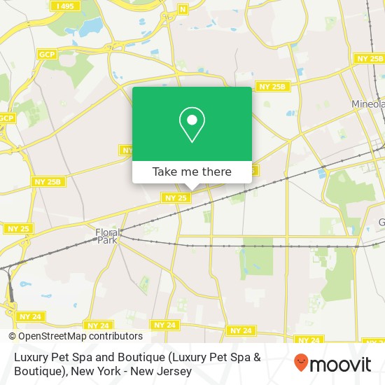 Luxury Pet Spa and Boutique map