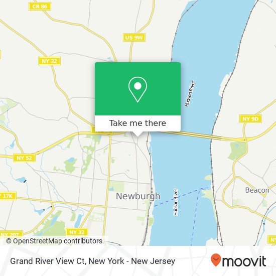 Mapa de Grand River View Ct