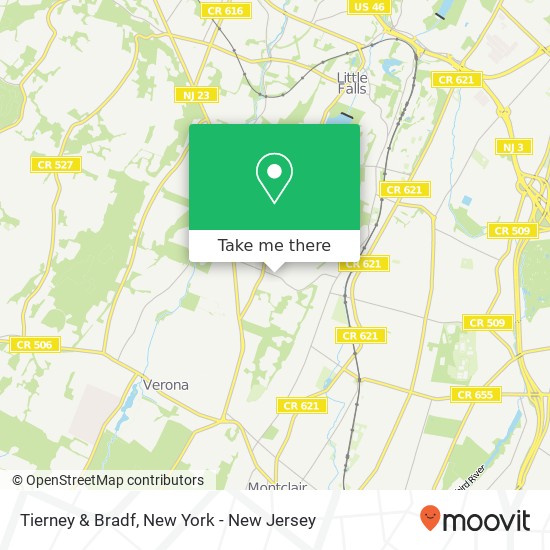 Mapa de Tierney & Bradf