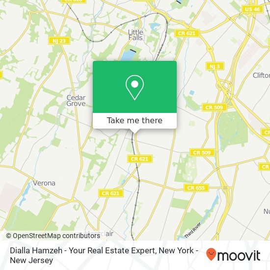 Dialla Hamzeh - Your Real Estate Expert map