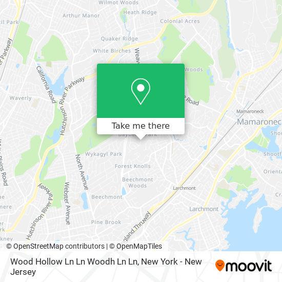 Mapa de Wood Hollow Ln Ln Woodh Ln Ln