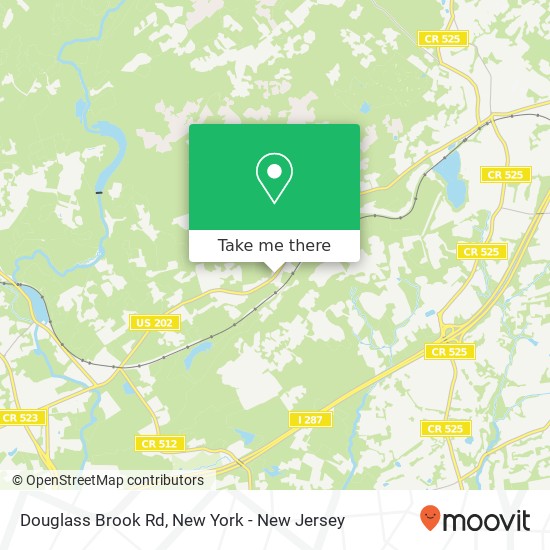 Mapa de Douglass Brook Rd