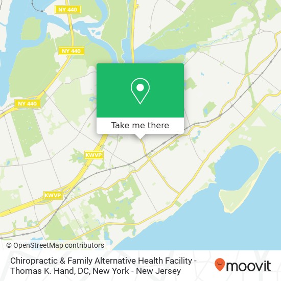 Chiropractic & Family Alternative Health Facility - Thomas K. Hand, DC map