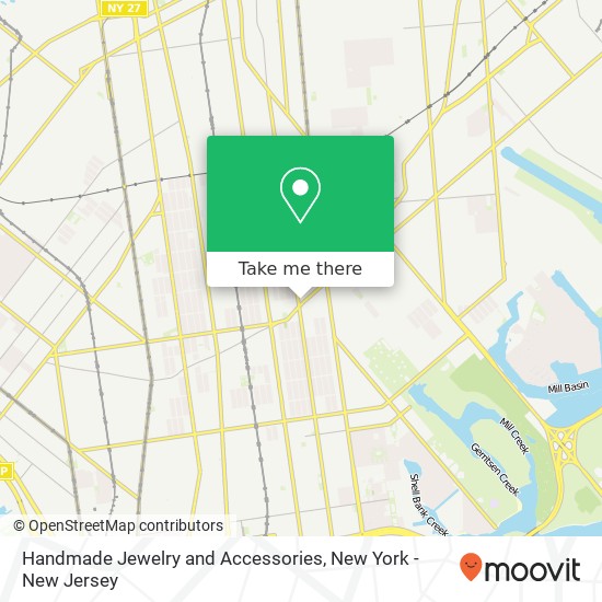 Handmade Jewelry and Accessories map