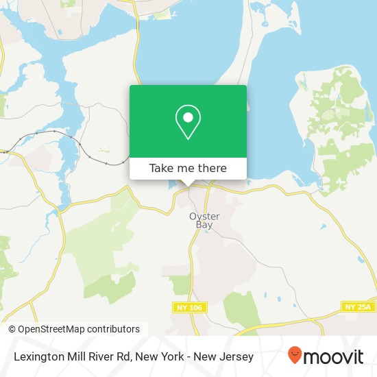 Lexington Mill River Rd map