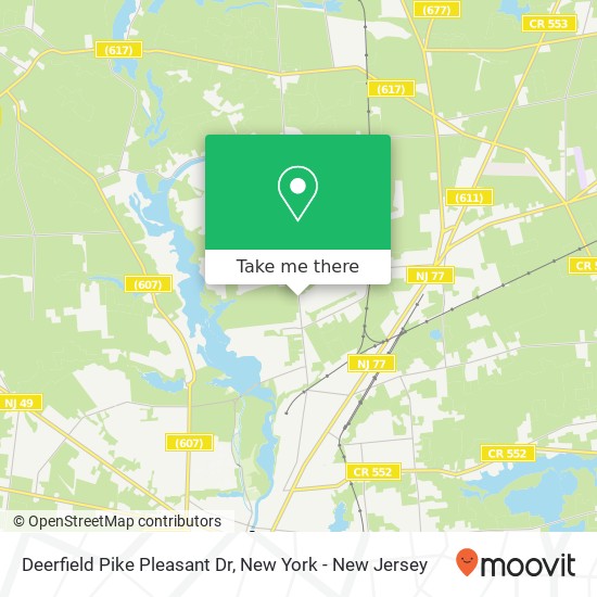 Mapa de Deerfield Pike Pleasant Dr