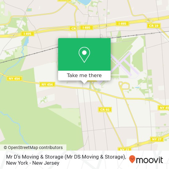 Mapa de Mr D's Moving & Storage (Mr DS Moving & Storage)