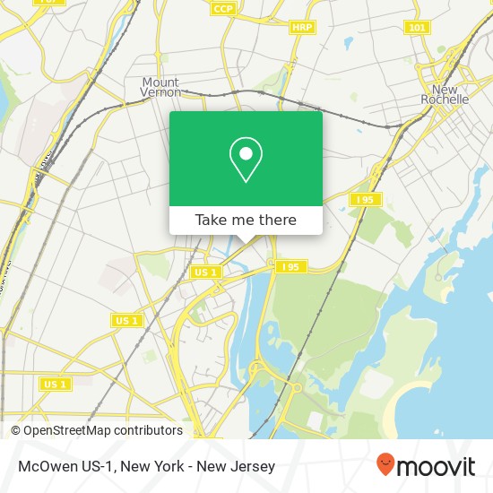 McOwen US-1 map