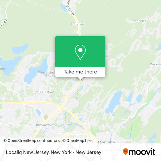 Mapa de Localiq New Jersey