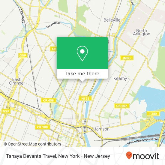 Tanaya Devants Travel map