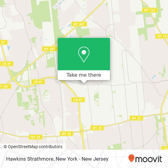 Hawkins Strathmore map