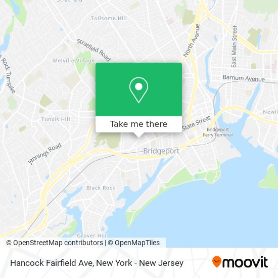 Hancock Fairfield Ave map