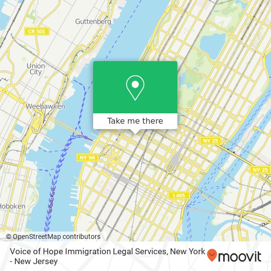 Voice of Hope Immigration Legal Services map